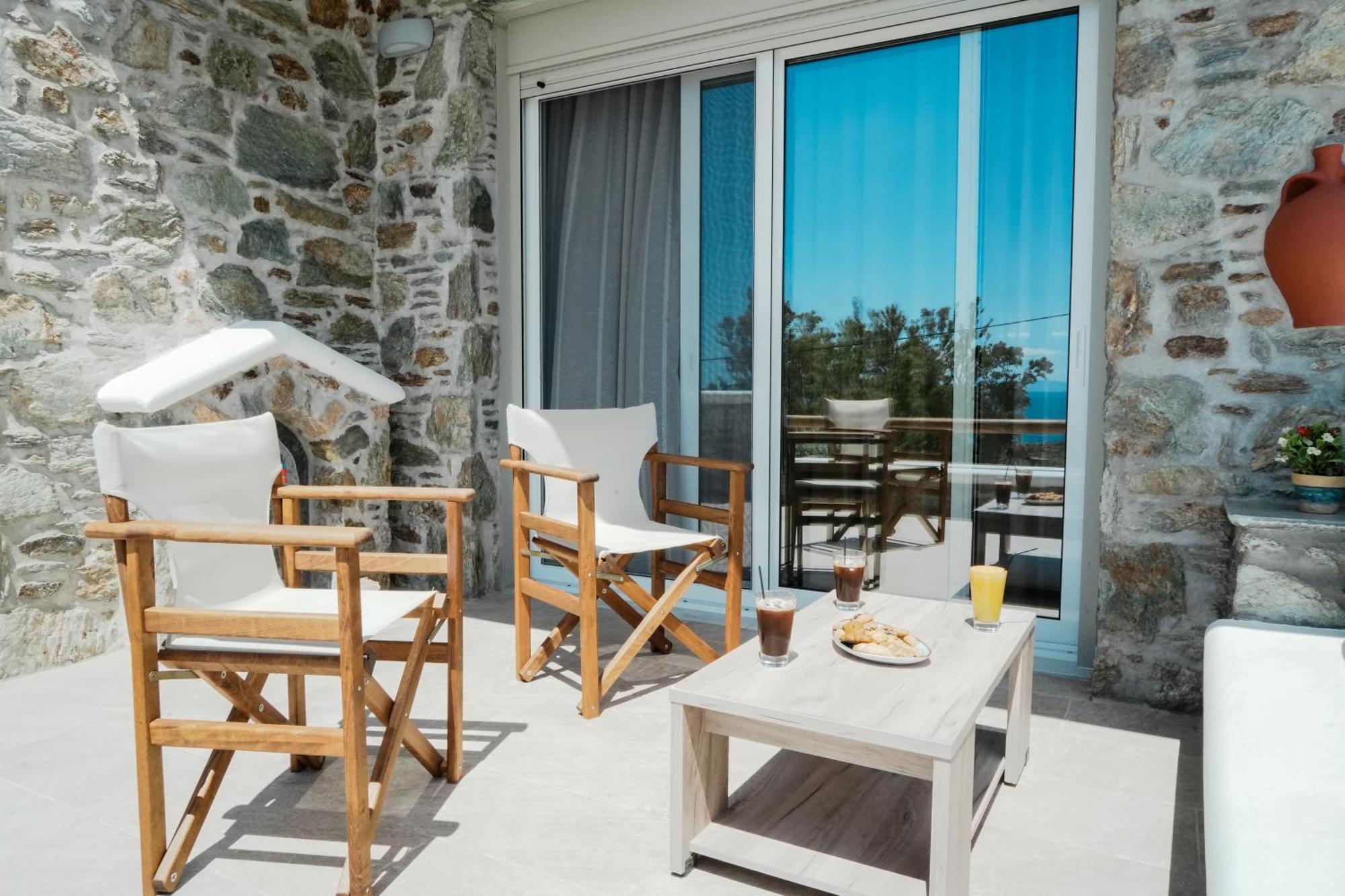Filokalia 4 Veins - Vacation House With Sea View Karystos  Zewnętrze zdjęcie